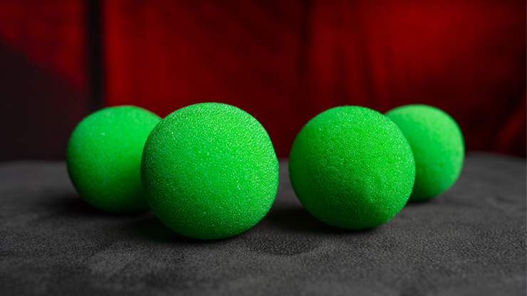 Magic Sponge Balls 4PK GREEN 2" by Murphy's Magic by Murphy's Magic Supplies, Inc.