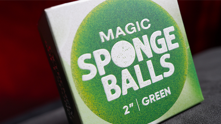 Magic Sponge Balls 4PK GREEN 2" by Murphy's Magic by Murphy's Magic Supplies, Inc.