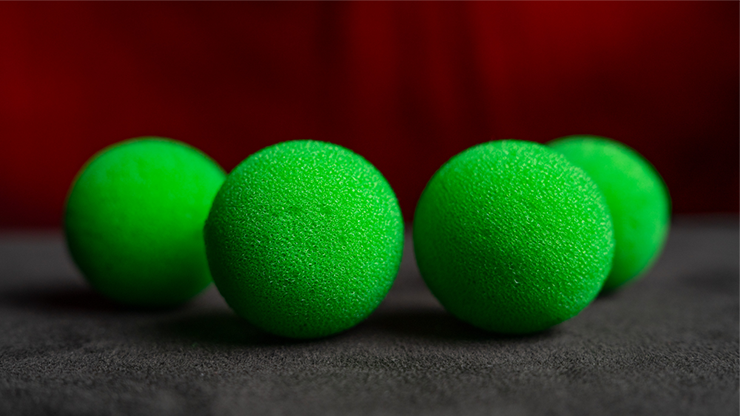 Magic Sponge Balls 4PK GREEN 1.5" by Murphy's Magic by Murphy's Magic Supplies, Inc.