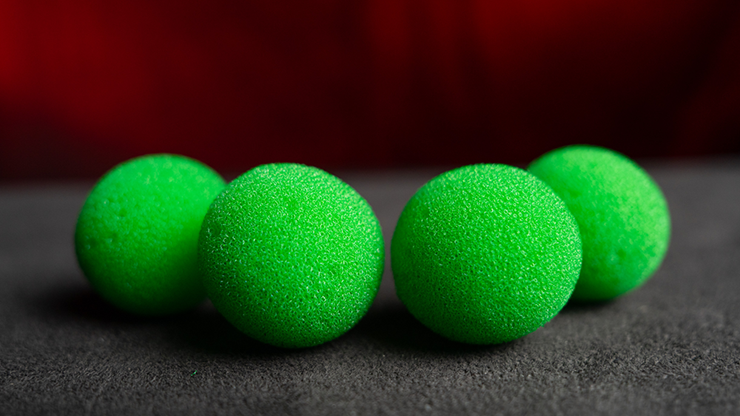 Magic Sponge Balls 4PK GREEN 1" by Murphy's Magic by Murphy's Magic Supplies, Inc.