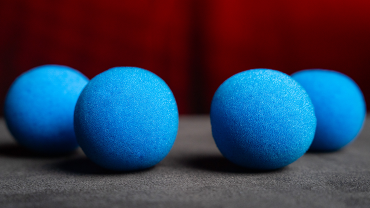 Magic Sponge Balls 4PK BLUE 1.5" by Murphy's Magic by Murphy's Magic Supplies, Inc.