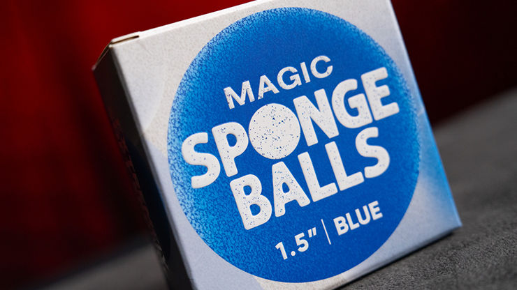 Magic Sponge Balls 4PK BLUE 1.5" by Murphy's Magic by Murphy's Magic Supplies, Inc.
