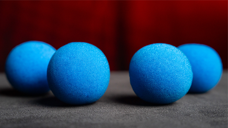 Magic Sponge Balls 4PK BLUE 3" by Murphy's Magic by Murphy's Magic Supplies, Inc.