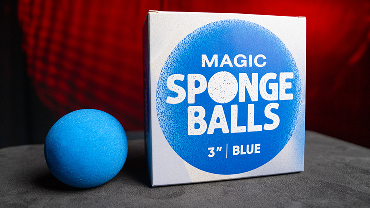 Magic Sponge Balls 4PK BLUE 3" by Murphy's Magic by Murphy's Magic Supplies, Inc.