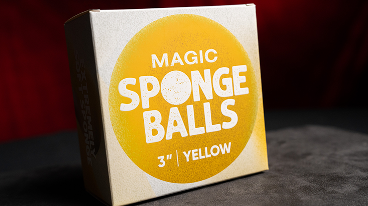 Magic Sponge Balls 4PK YELLOW 3" by Murphy's Magic by Murphy's Magic Supplies, Inc.