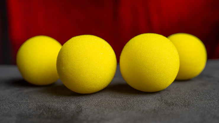 Magic Sponge Balls 4PK YELLOW 2" by Murphy's Magic by Murphy's Magic Supplies, Inc.
