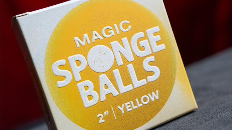 Magic Sponge Balls 4PK YELLOW 2" by Murphy's Magic by Murphy's Magic Supplies, Inc.