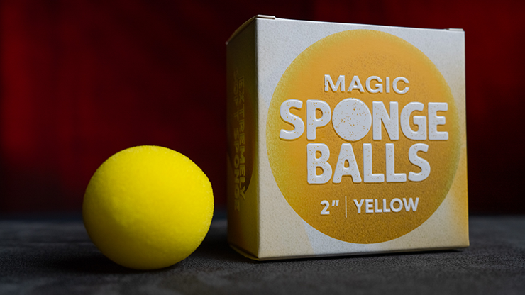 Magic Sponge Balls 4PK YELLOW 2" by Murphy's Magic by Murphy's Magic Supplies, Inc.