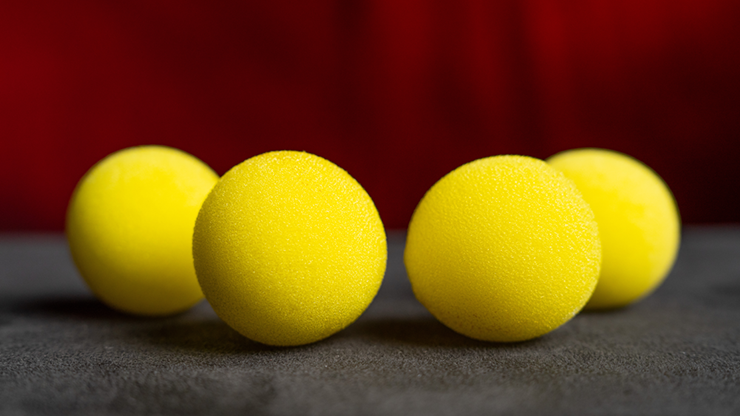 Magic Sponge Balls 4PK YELLOW 1" by Murphy's Magic by Murphy's Magic Supplies, Inc.