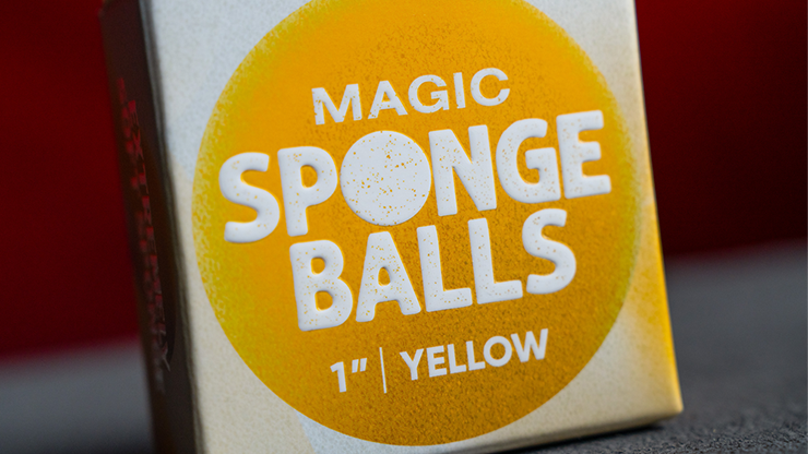 Magic Sponge Balls 4PK YELLOW 1" by Murphy's Magic by Murphy's Magic Supplies, Inc.