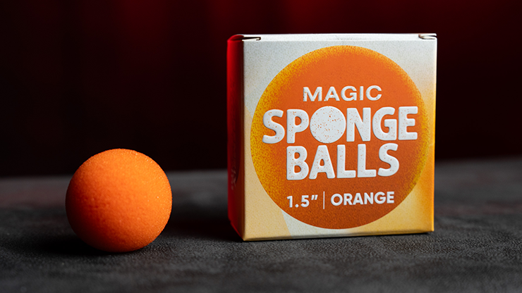 Magic Sponge Balls 4PK ORANGE 1.5" by Murphy's Magic by Murphy's Magic Supplies, Inc.