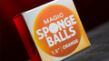 Magic Sponge Balls 4PK ORANGE 1.5" by Murphy's Magic by Murphy's Magic Supplies, Inc.