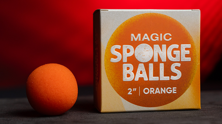 Magic Sponge Balls 4PK ORANGE 2" by Murphy's Magic by Murphy's Magic Supplies, Inc.
