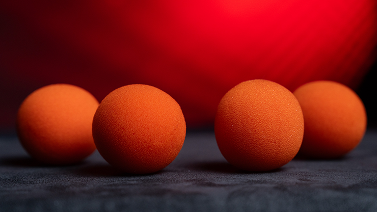 Magic Sponge Balls 4PK ORANGE 3" by Murphy's Magic by Murphy's Magic Supplies, Inc.