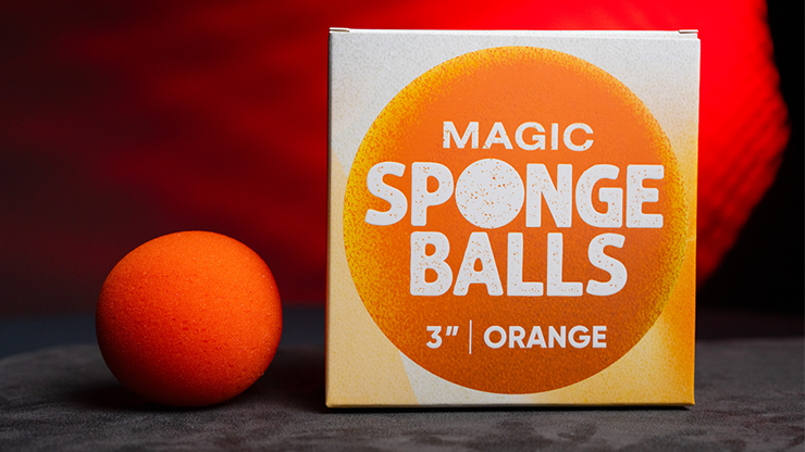 Magic Sponge Balls 4PK ORANGE 3" by Murphy's Magic by Murphy's Magic Supplies, Inc.