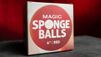 Magic Sponge Balls 1PK red 4" by Murphy's Magic by Murphy's Magic Supplies, Inc.