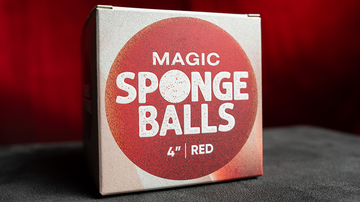 Magic Sponge Balls 1PK red 4" by Murphy's Magic by Murphy's Magic Supplies, Inc.