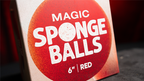 Magic Sponge Balls 1PK RED 6" by Murphy's Magic by Murphy's Magic Supplies, Inc.