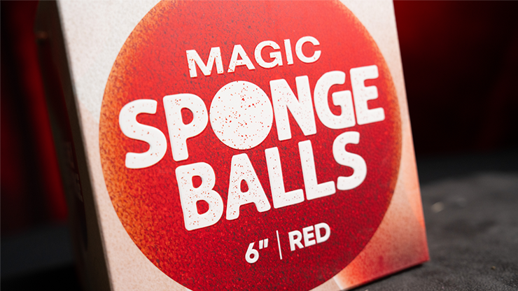 Magic Sponge Balls 1PK RED 6" by Murphy's Magic by Murphy's Magic Supplies, Inc.