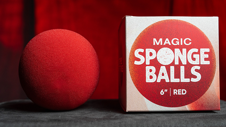 Magic Sponge Balls 1PK RED 6" by Murphy's Magic by Murphy's Magic Supplies, Inc.