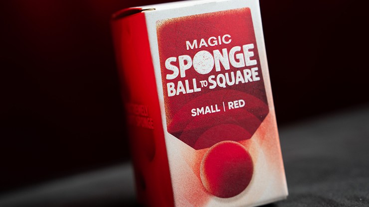 Magic Sponge Ball to Square RED by Murphy's Magic by Murphy's Magic Supplies, Inc.
