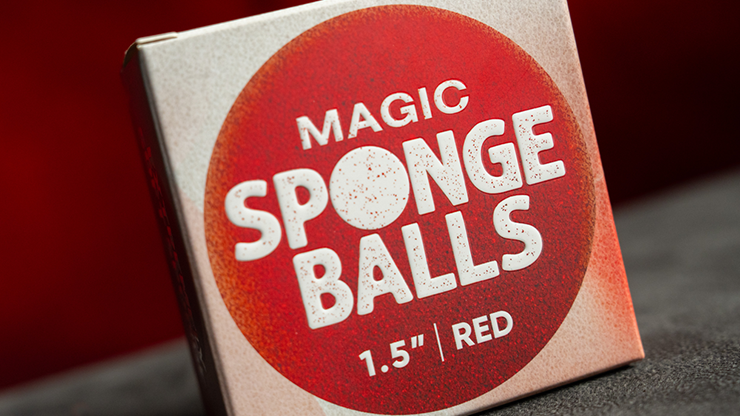 Magic Sponge Balls 50PK RED 1.5" by Murphy's Magic by Murphy's Magic Supplies, Inc.
