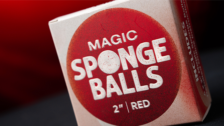 Magic Sponge Balls 50PK RED 2" by Murphy's Magic by Murphy's Magic Supplies, Inc.