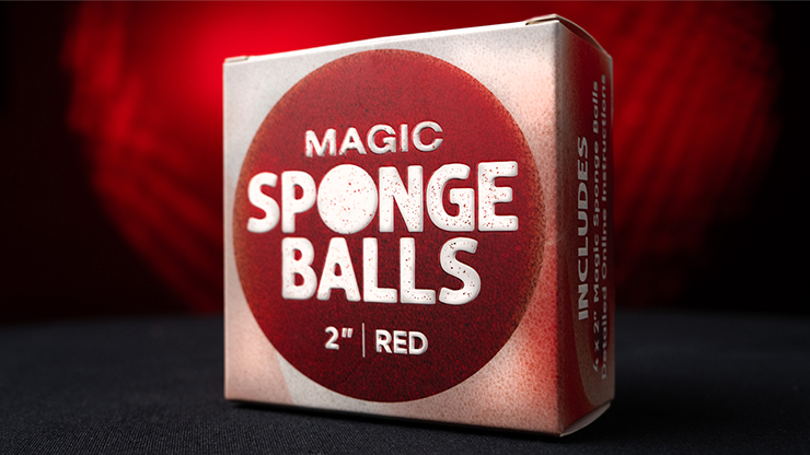 Magic Sponge Balls 50PK RED 2" by Murphy's Magic by Murphy's Magic Supplies, Inc.