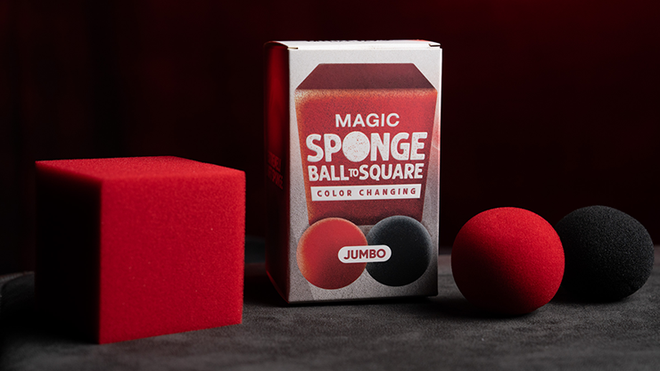 Magic Color Changing Sponge Ball to Square JUMBO 2.5" by Murphy's Magic by Murphy's Magic Supplies, Inc.