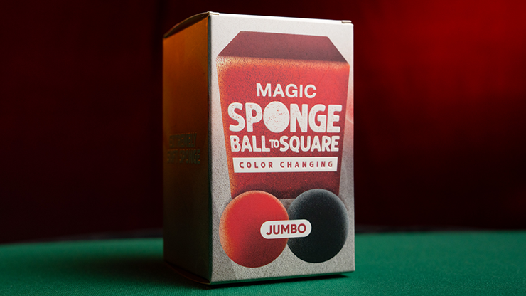 Magic Color Changing Sponge Ball to Square JUMBO 2.5" by Murphy's Magic by Murphy's Magic Supplies, Inc.