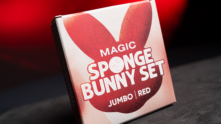 Magic Sponge Bunny Rabbit Set (Red) by Murphy's Magic by Murphy's Magic Supplies, Inc.