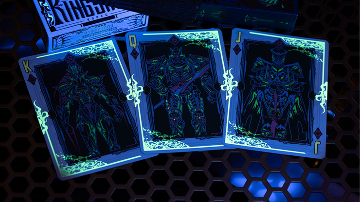 Knights on Debris (STAR OATH'S COLLECTOR'S SET) Playing Cards by KINGSTAR by Murphy's Magic Supplies, Inc.