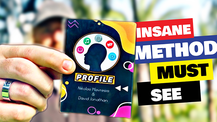 Profile (Gimmicks and Online Instructions) by Nikolas Mavresis and David Jonathan - Trick by Murphy's Magic Supplies, Inc.