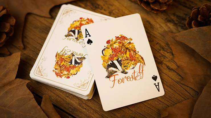 Forest elf Badger Playing Cards by Murphy's Magic Supplies, Inc.