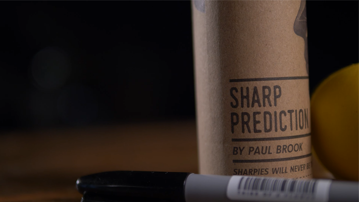 Sharp Prediction (Gimmicks and Online Instructions) by Paul Brook and Green Lemon - Trick by Murphy's Magic Supplies, Inc.