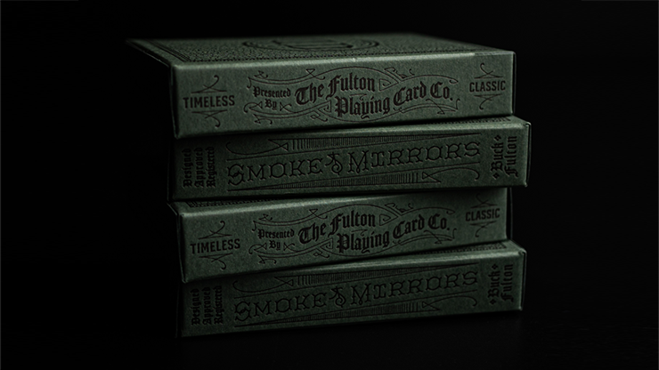 Smoke & Mirrors Anniversary Edition: Green Playing Cards by Dan & Dave by Murphy's Magic Supplies, Inc.