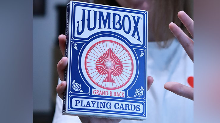Jumbox Marked Deck (Blue) by Magic Dream by Murphy's Magic Supplies, Inc.