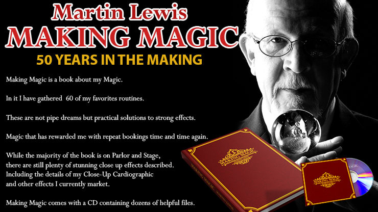 MAKING MAGIC BOOK by Martin Lewis by Murphy's Magic Supplies, Inc.