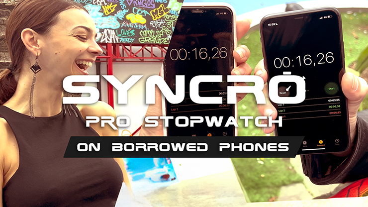Syncro - Pro Stopwatch by Magic Pro Ideas - Trick by Murphy's Magic Supplies, Inc.