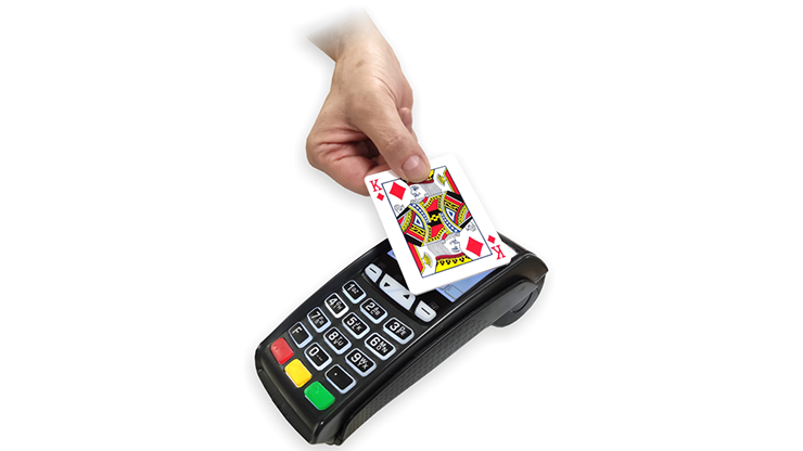 Credit Card Holder (Made from Red Bicycle cards) by Joker Magic - Trick by Murphy's Magic Supplies, Inc.