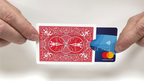 Credit Card Holder (Made from Blue Bicycle cards) by Joker Magic - Trick by Murphy's Magic Supplies, Inc.