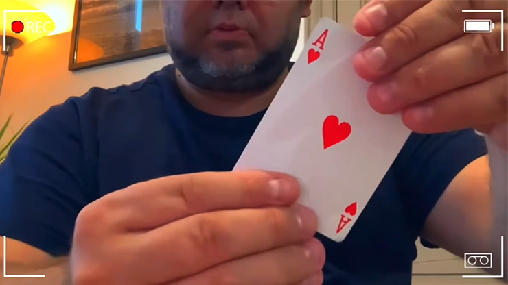ACES BLUE by Mickael Chatelain - Trick by Murphy's Magic Supplies, Inc.