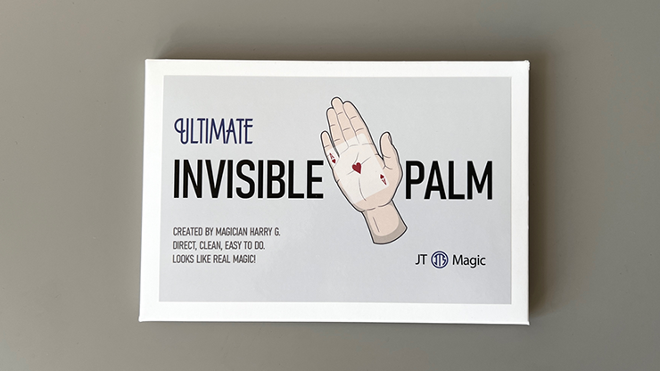 Ultimate Invisible Palm RED by JT - Trick by Murphy's Magic Supplies, Inc.