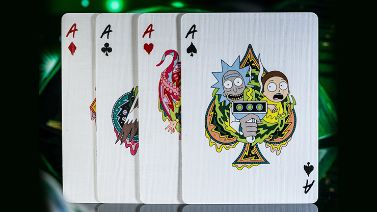 Rick & Morty Playing Cards by theory11 by Murphy's Magic Supplies, Inc.