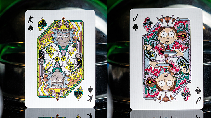 Rick & Morty Playing Cards by theory11 by Murphy's Magic Supplies, Inc.