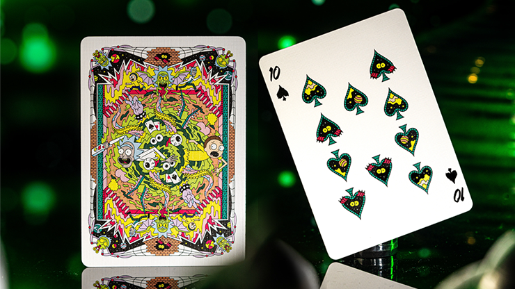 Rick & Morty Playing Cards by theory11 by Murphy's Magic Supplies, Inc.