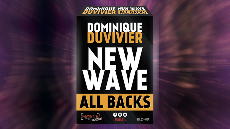 New Wave All Backs (Gimmicks and Online Instructions) by Dominique Duvivier - Trick by Murphy's Magic Supplies, Inc.