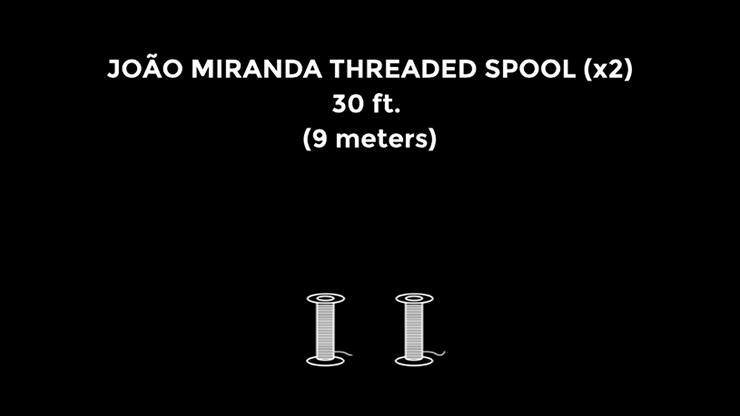 PRE-SPOOLED THREAD FOR GRAVITY REEL AND LEVIOSA (2PK) by Joao Miranda by Murphy's Magic Supplies, Inc.