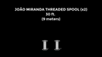 PRE-SPOOLED THREAD FOR GRAVITY REEL AND LEVIOSA (2PK) by Joao Miranda by Murphy's Magic Supplies, Inc.