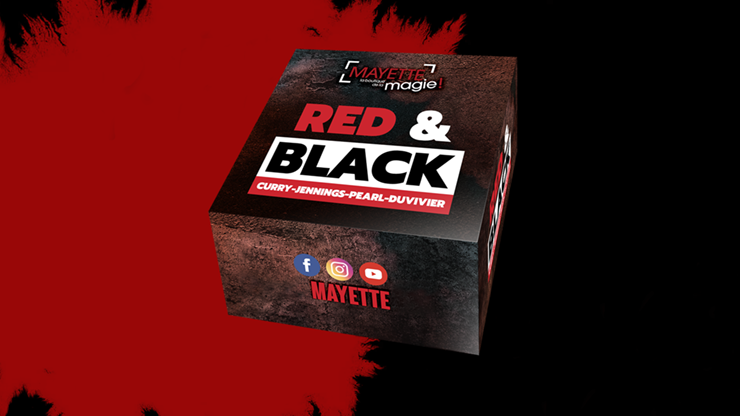 Red and Black (Gimmicks and Online Instructions) by Curry-Jennings-Pearl-Duvivier - Trick by Murphy's Magic Supplies, Inc.